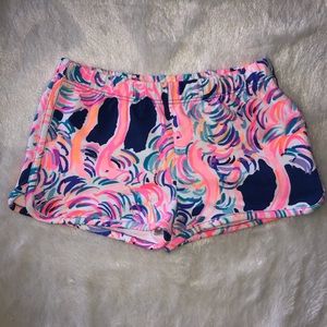 Lilly Pulitzer Pelican Pink girls short (4-5) SZ S